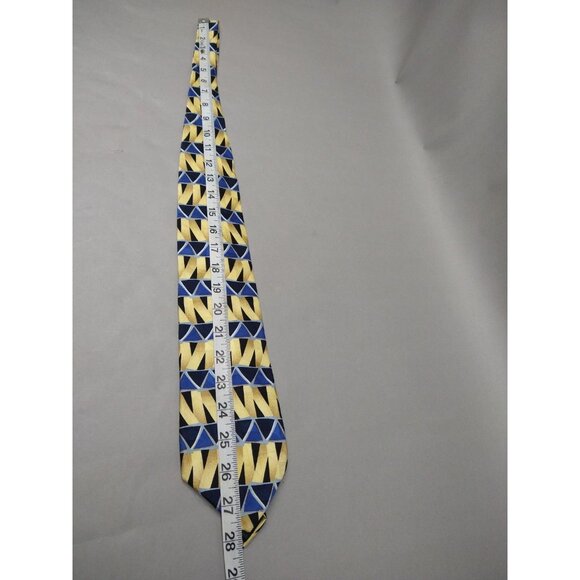 Cellini Linea Uomo Vintage Men's Necktie 100% silk Textured 56x4 - Picture 5 of 6